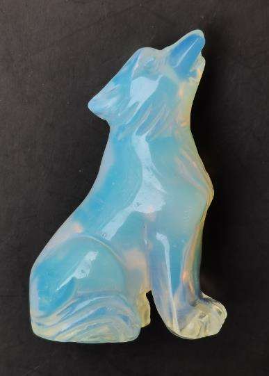 Opalite Wolf - MarshallsHealthShop