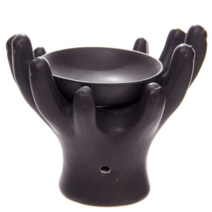 Open Hands Ceramic Oil Burner - MarshallsHealthShop