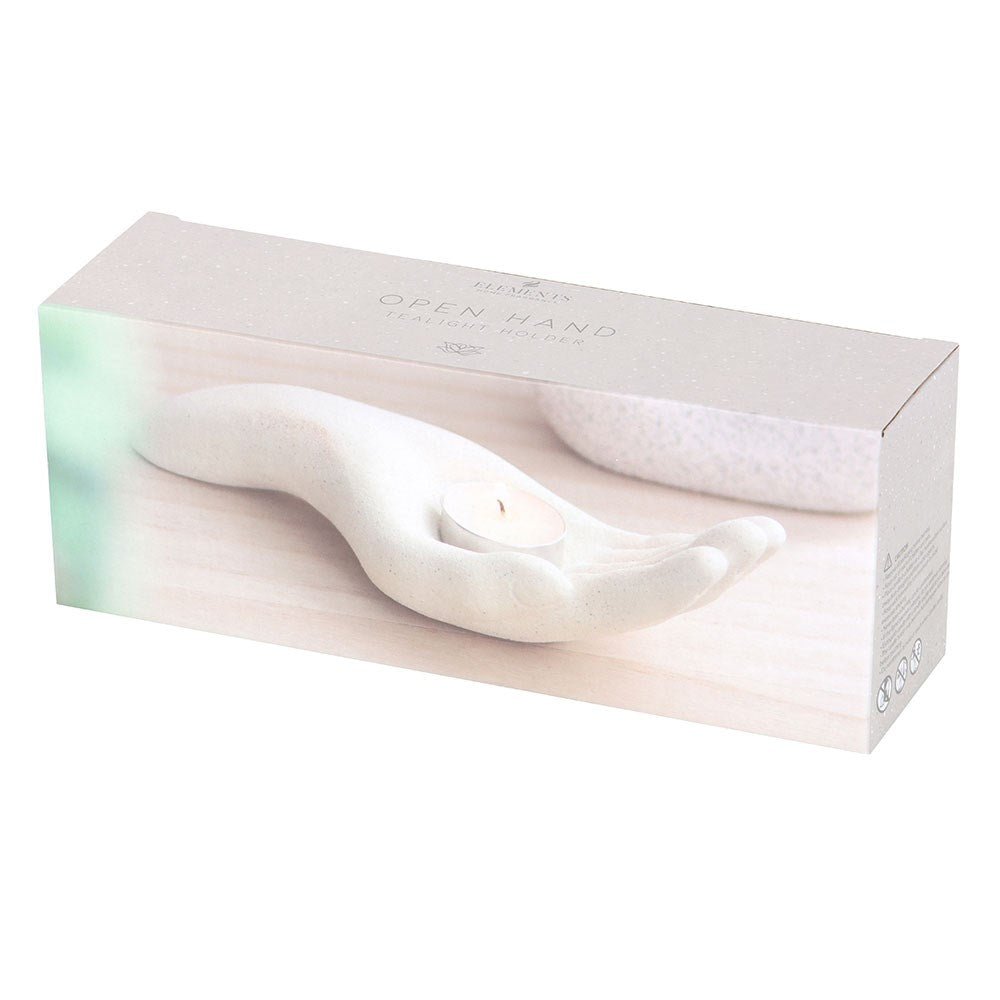 Open Hands Tealight Holder - MarshallsHealthShop