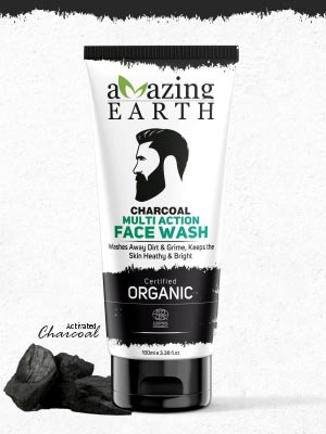 Amazing Earth Charcoal Face Wash 100ml