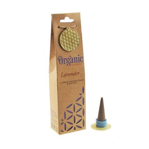 Organic Goodness Jumbo Cones Lavender - MarshallsHealthShop