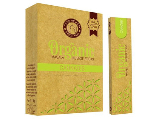 Organic Goodness Masala Sticks Cannabis 15gm - MarshallsHealthShop