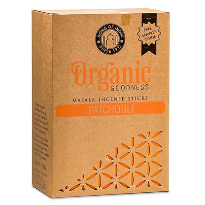 Organic Goodness Masala Sticks Patchouli - MarshallsHealthShop