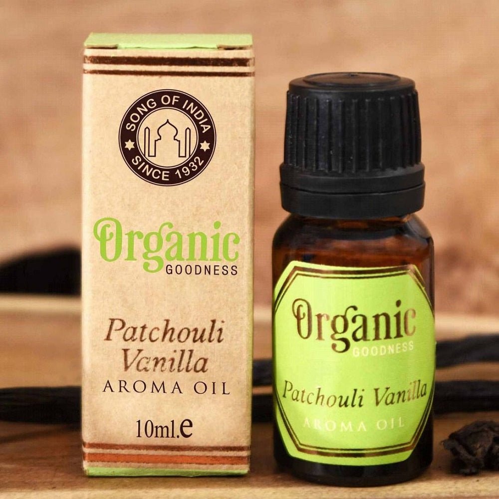 Organic Goodness Patchouli Vanilla Oil 10ml - MarshallsHealthShop