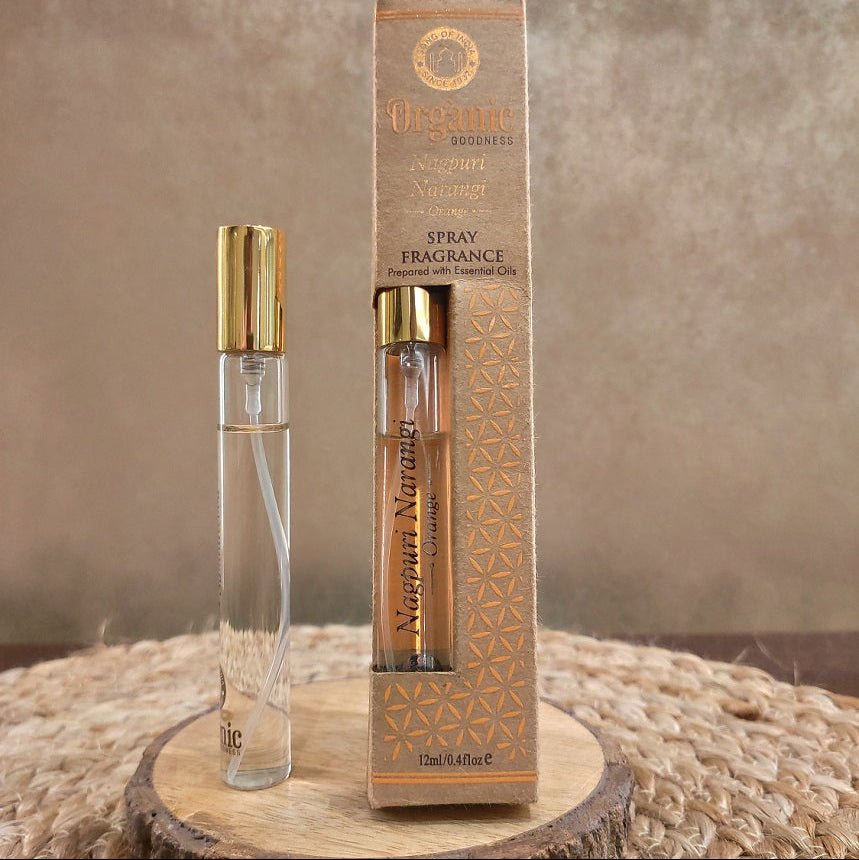 Organic Goodness Perfume Spray Orange - Nagpuri Narangi - MarshallsHealthShop