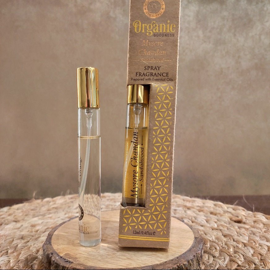 Organic Goodness Perfume Spray Sandalwood - Mysore Chandan - MarshallsHealthShop