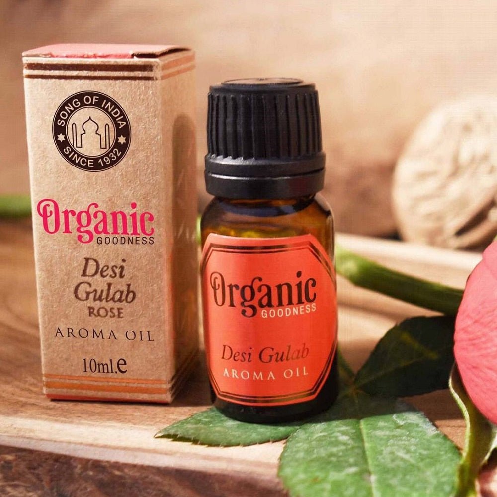 Organic Goodness Rose Oil 10ml - MarshallsHealthShop