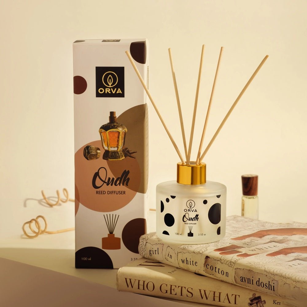 Orva Oudh Reed Diffuser 100ml - 1st Stop Marshall's Health Shop, Gift Shop! - Heath and Natural Therapy New Brighton Christchurch - Naturopath