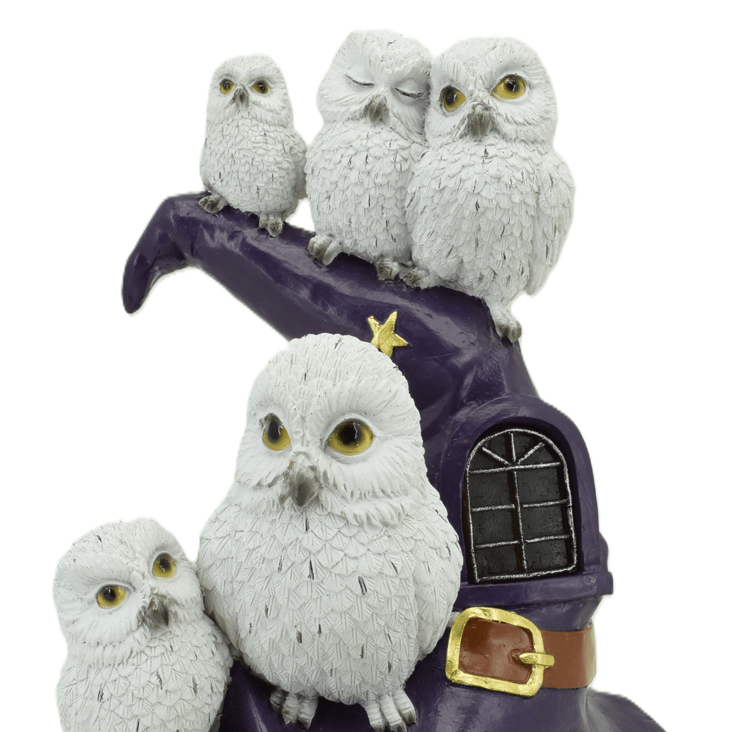 Owls on Wizard Hat with LED Light - MarshallsHealthShop