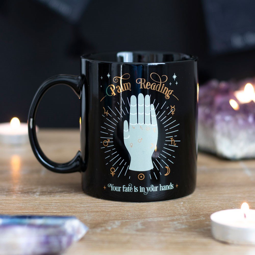 Palm Reading Ceramic Mug - MarshallsHealthShop