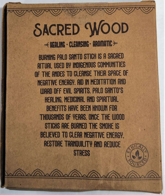 Palo Santo Organic Sacred Wood Sticks - 1st Stop Marshall's Health Shop, Gift Shop! - Heath and Natural Therapy New Brighton Christchurch - Naturopath