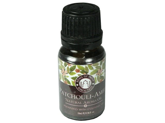 Patchouli Amber Aroma Oil 10ml - MarshallsHealthShop