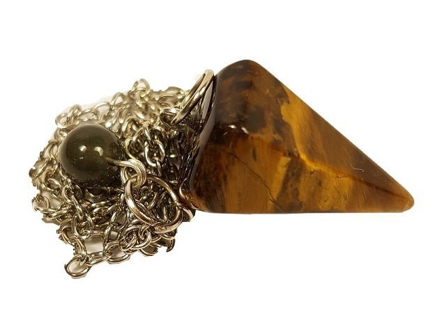 Pendulum Tigers Eye - MarshallsHealthShop
