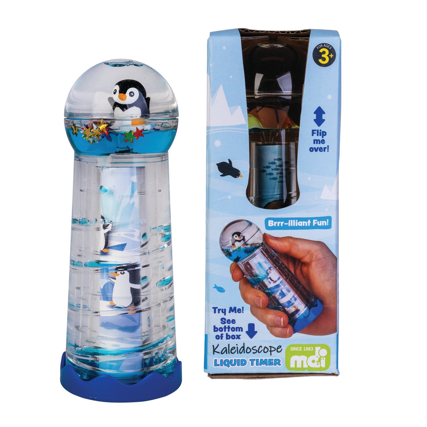 Penguin Island's Liquid Timer Kaleidoscope - MarshallsHealthShop