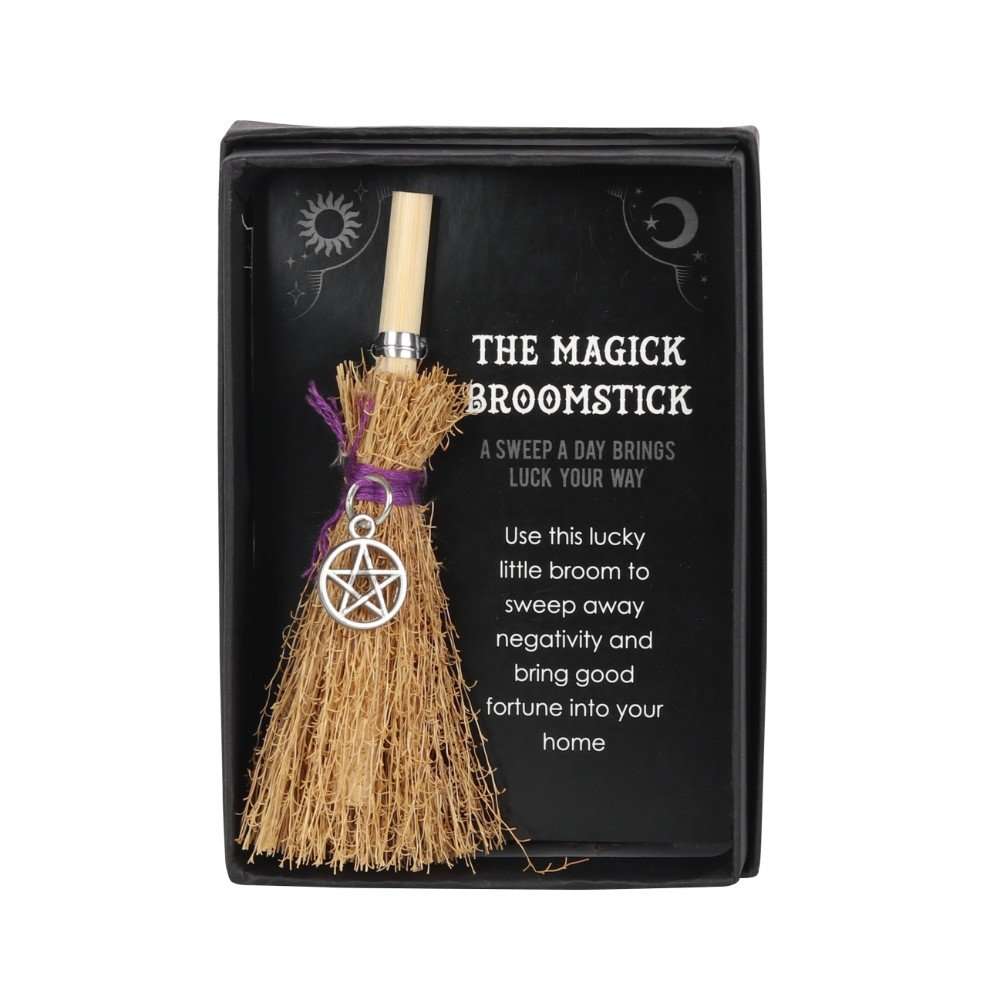 Pentagram Mini Magick Broomstick - MarshallsHealthShop