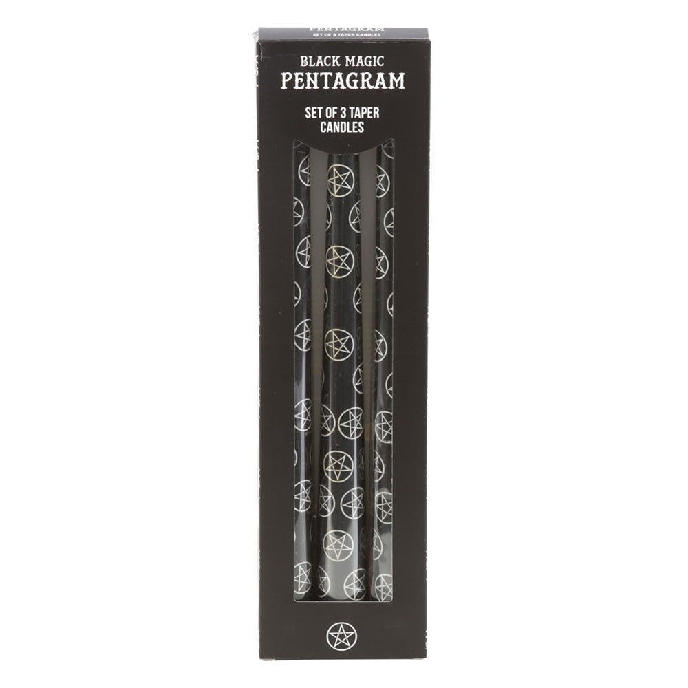 Pentagram Taper Dinner Candles - MarshallsHealthShop