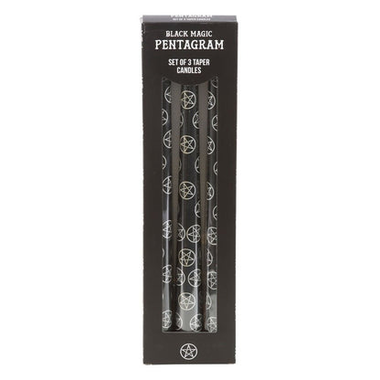 Pentagram Taper Dinner Candles - MarshallsHealthShop