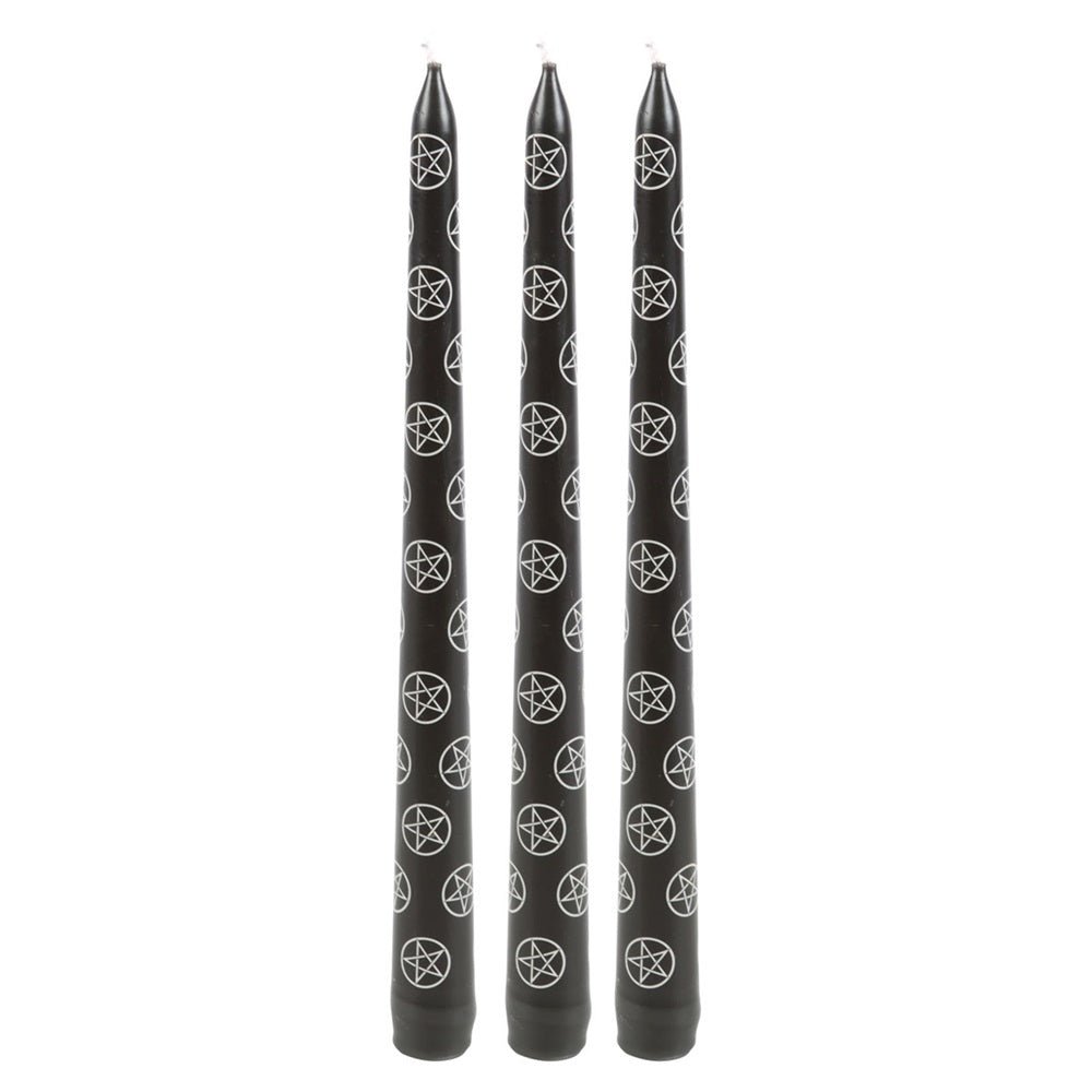 Pentagram Taper Dinner Candles - MarshallsHealthShop