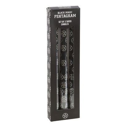 Pentagram Taper Dinner Candles - MarshallsHealthShop