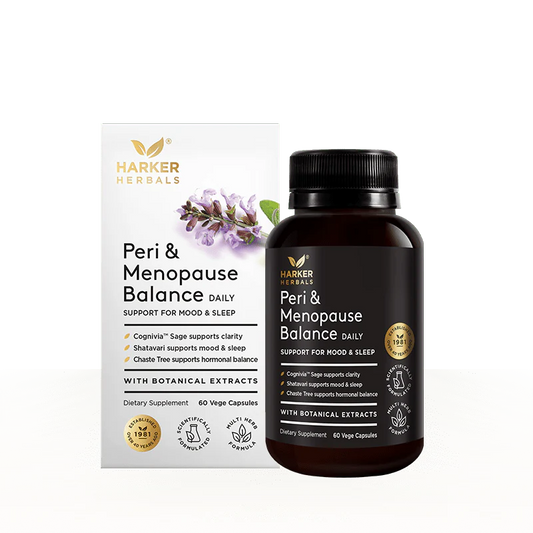 Harker Herbals Peri & Menopause Balance 60 Vege Capsules