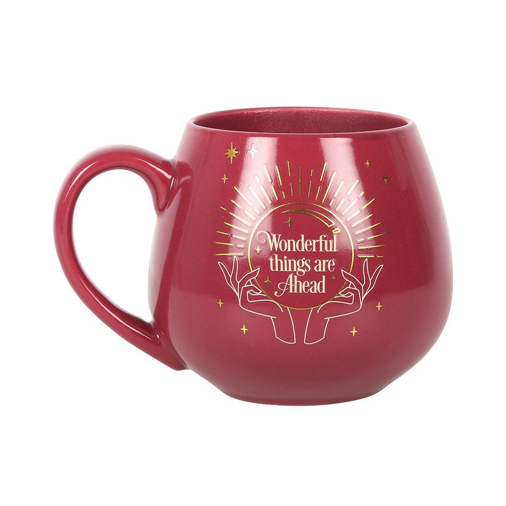 Pink Fortune Teller Colour Changing Mug - MarshallsHealthShop
