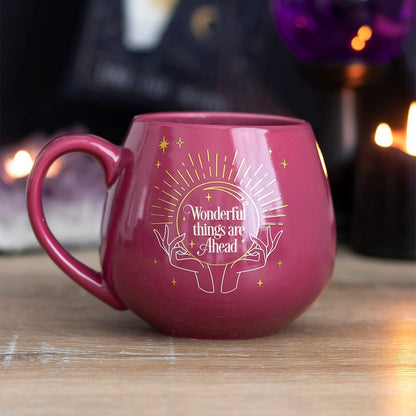 Pink Fortune Teller Colour Changing Mug - MarshallsHealthShop