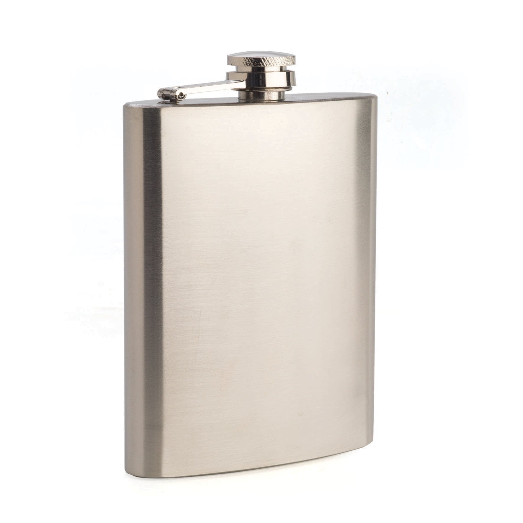 Plain Metal Flask - MarshallsHealthShop