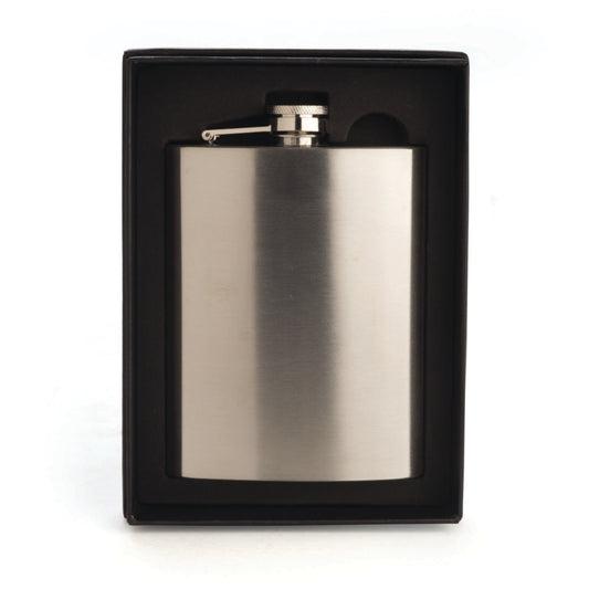 Plain Metal Flask
Metal flask with zincalume finish
Holds 8 ounces or approximately 235 ml
9(L) x 2(W) x 13.50(H) cm
Gift Box
1st Stop, Marshall's Health Shop, Gift Shop!

SKU: TF-PF8