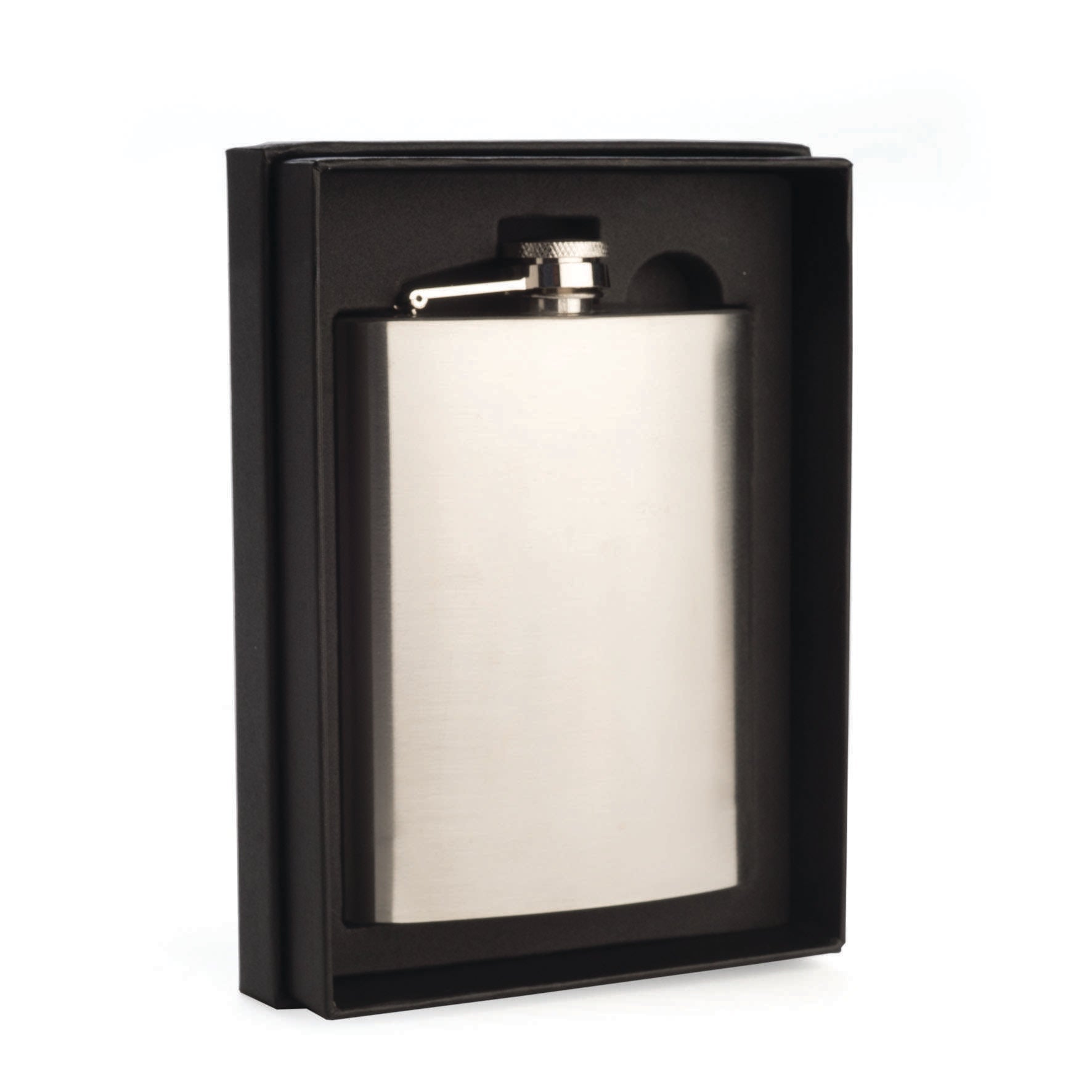 Plain Metal Flask - MarshallsHealthShop
