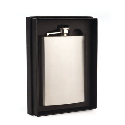 Plain Metal Flask - MarshallsHealthShop