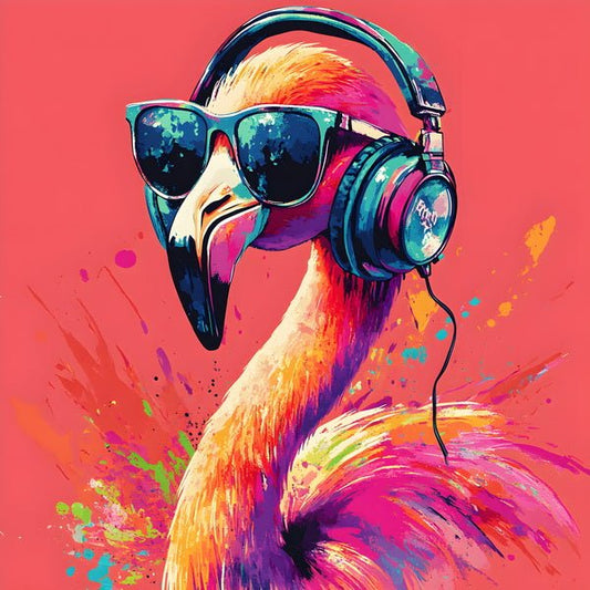 Pop Art Flamingo Headphones 30x30cm Framed PVC
1st Stop, Marshall's Health Shop, Gift Shop!

SKU: PA3