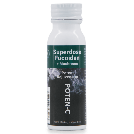 Poten - C Fucoidan + Mushroom 750mg - MarshallsHealthShop