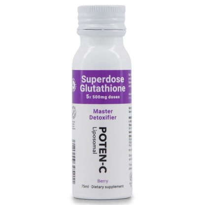 Poten - C Glutathione Liposomal 500mg - MarshallsHealthShop