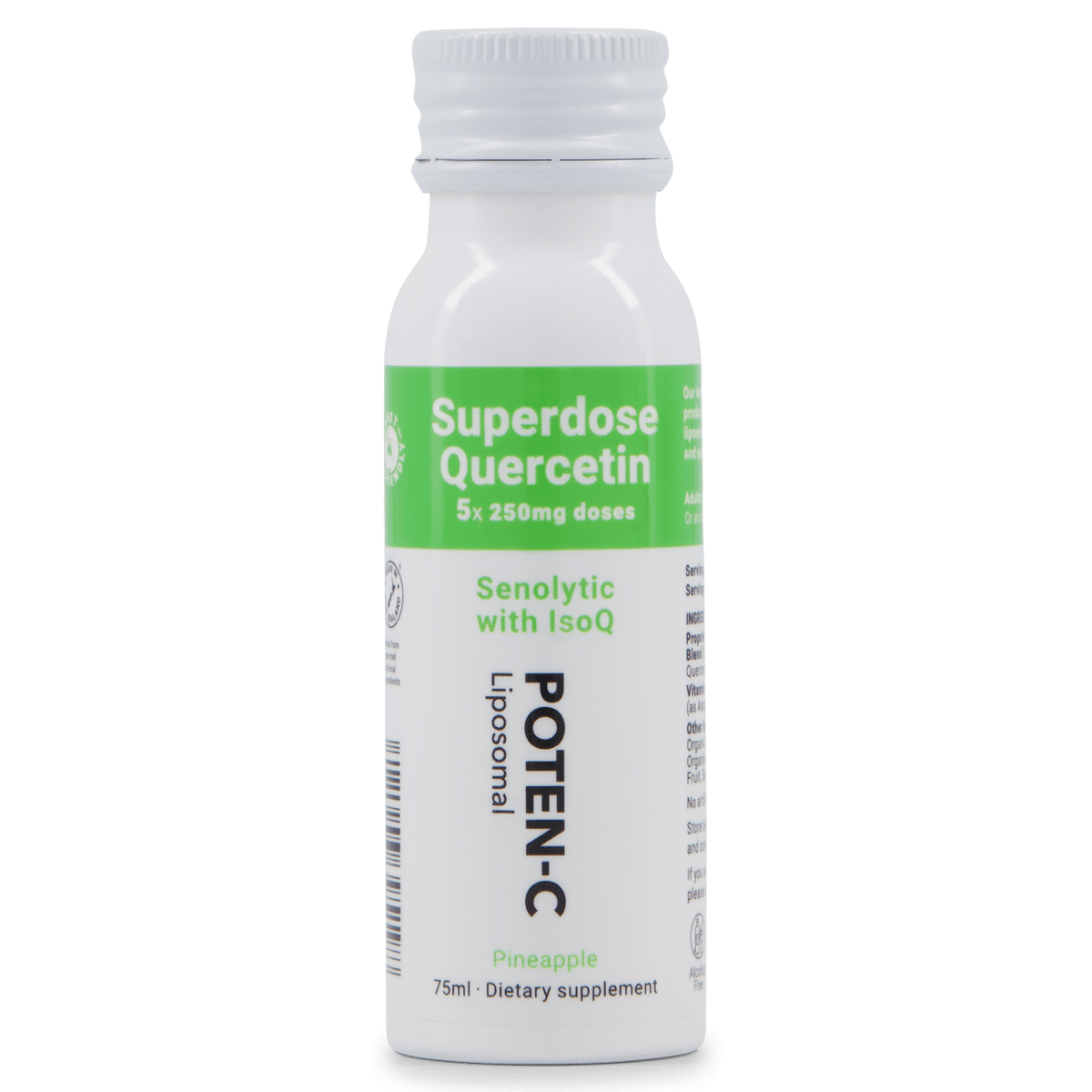 Poten - C Quercetin Liposomal 250mg - MarshallsHealthShop