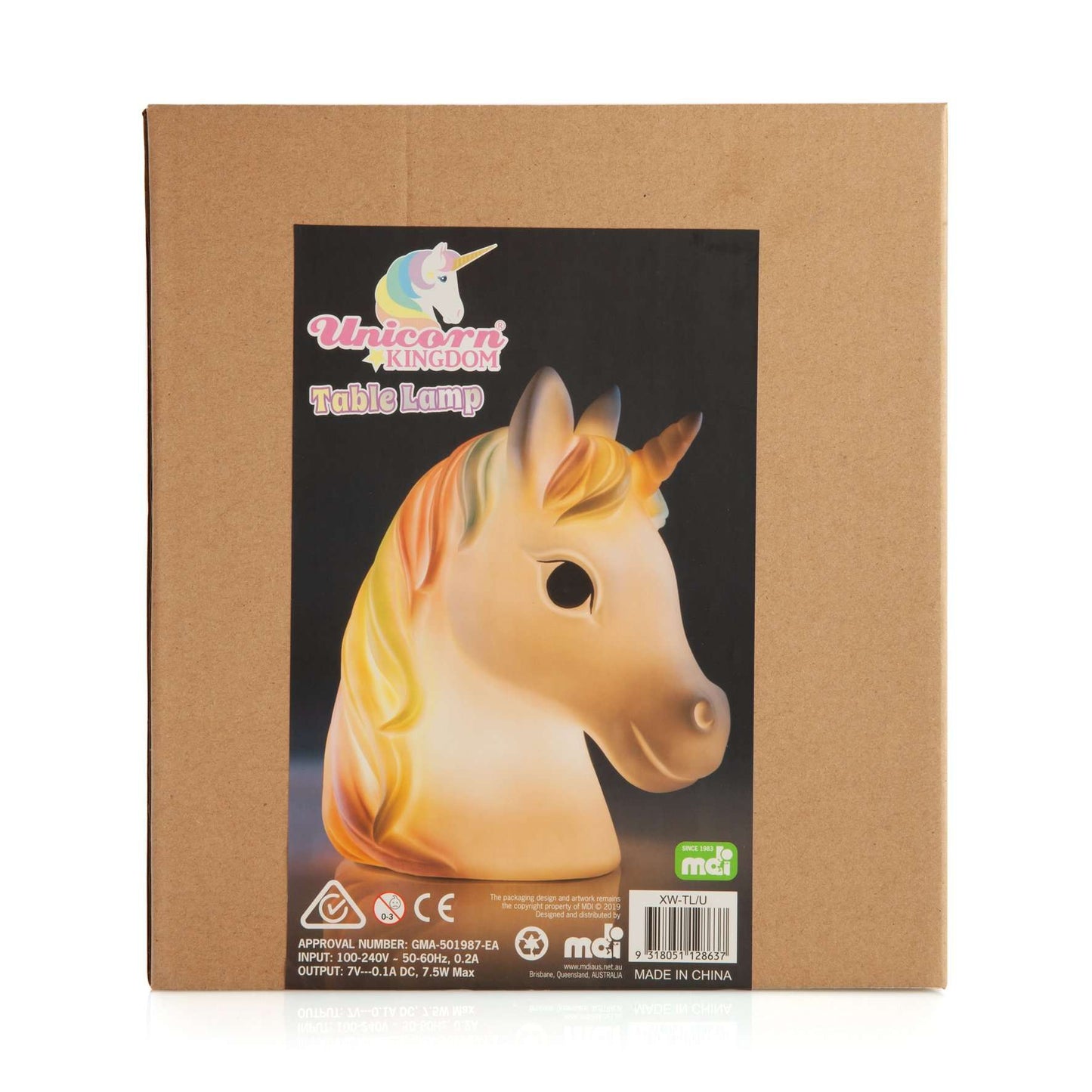 Pretty Unicorn Table Lamp - 1st Stop Marshall's Health Shop, Gift Shop! - Heath and Natural Therapy New Brighton Christchurch - Naturopath