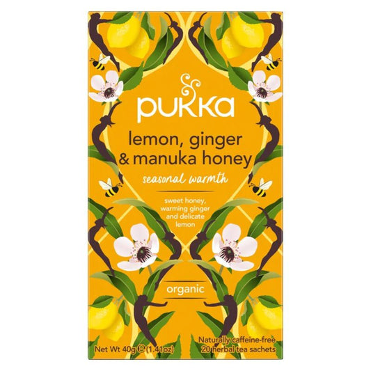 Pukka Revitalise Herbal Tea 20 Bag - 1st Stop Marshall's Health Shop, Gift Shop! - Heath and Natural Therapy New Brighton Christchurch - Naturopath