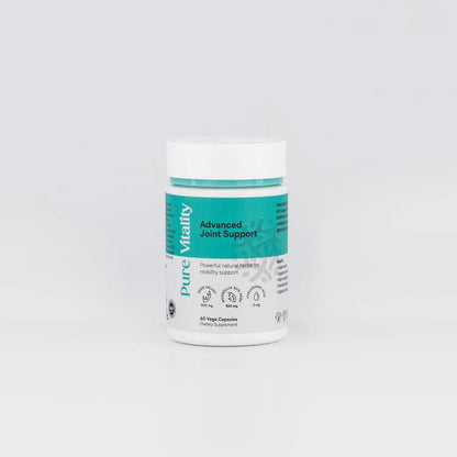 Pure Vitality's Advanced Joint Support 700mg 60 Veg Caps - MarshallsHealthShop