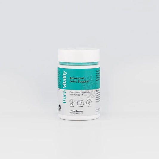Pure Vitality's Advanced Joint Support 700mg 60 Veg Caps - MarshallsHealthShop