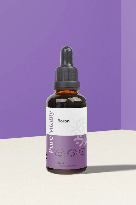 Pure Vitality's Boron Drops 30ml - 1st Stop Marshall's Health Shop, Gift Shop! - Heath and Natural Therapy New Brighton Christchurch - Naturopath