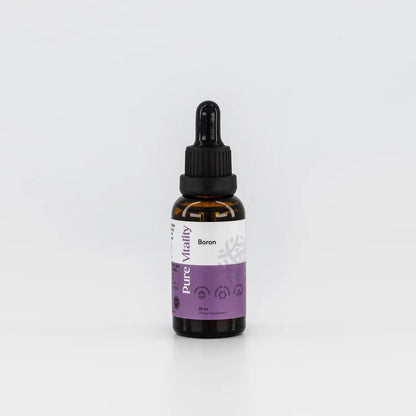 Pure Vitality's Boron Drops 30ml - 1st Stop Marshall's Health Shop, Gift Shop! - Heath and Natural Therapy New Brighton Christchurch - Naturopath