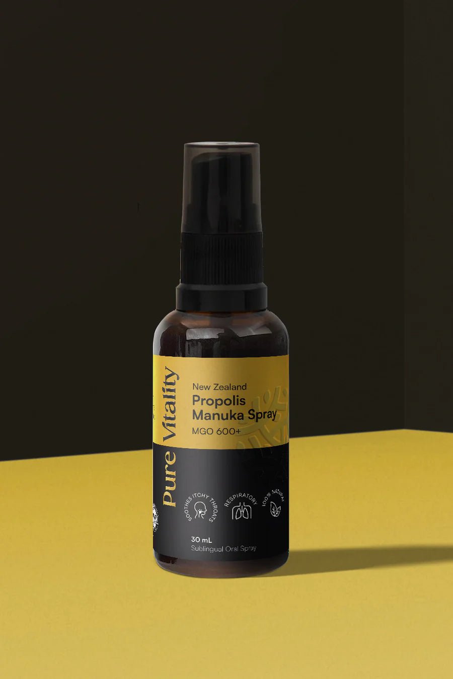 Pure Vitality's Propolis Manuka Spray 30ml - 1st Stop Marshall's Health Shop, Gift Shop! - Heath and Natural Therapy New Brighton Christchurch - Naturopath