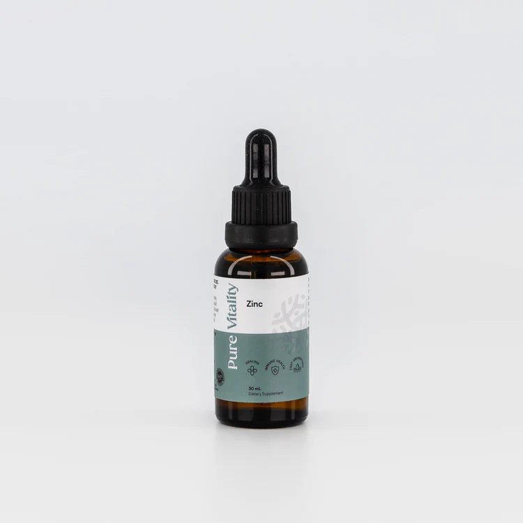 Pure Vitality's Zinc Drops 30ml - 1st Stop Marshall's Health Shop, Gift Shop! - Heath and Natural Therapy New Brighton Christchurch - Naturopath