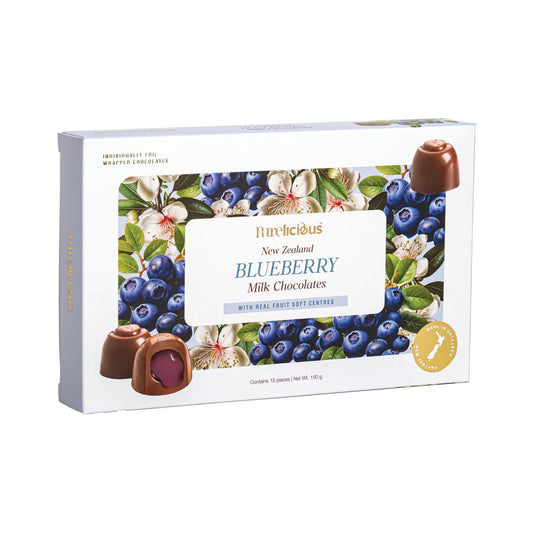 Purelicious Chocolates Soft Centered Blueberry 15pcs - MarshallsHealthShop