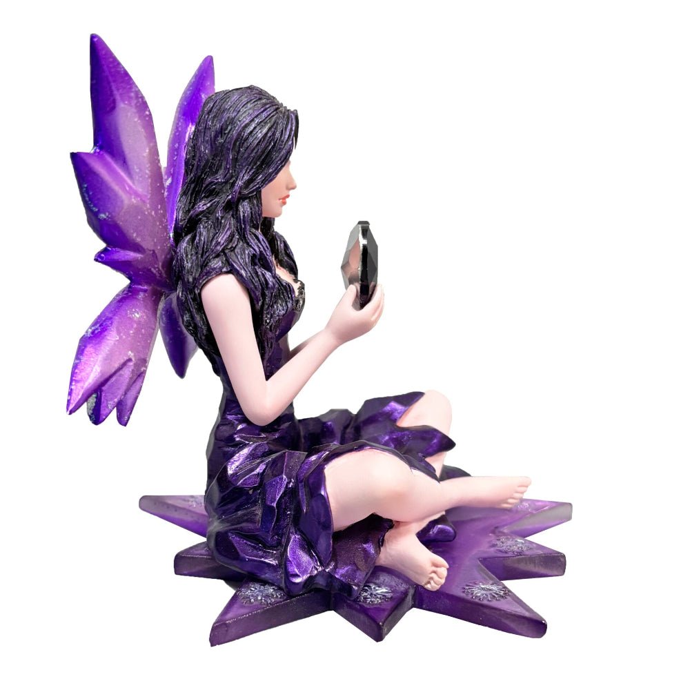 Purple Crystal Heart Fairy - 1st Stop Marshall's Health Shop, Gift Shop! - Heath and Natural Therapy New Brighton Christchurch - Naturopath