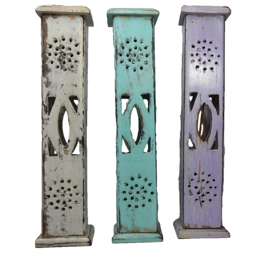 Purple Incense Tower 12 inch - MarshallsHealthShop