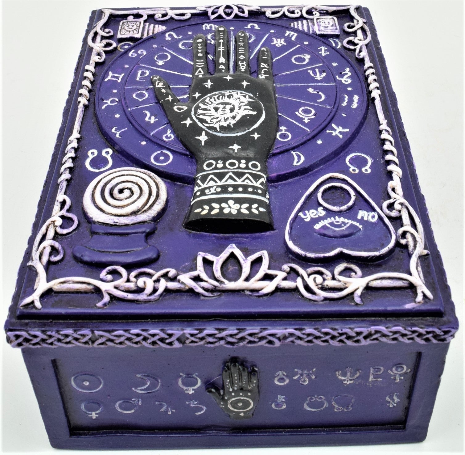 Purple Palmistry Tarot Box - MarshallsHealthShop