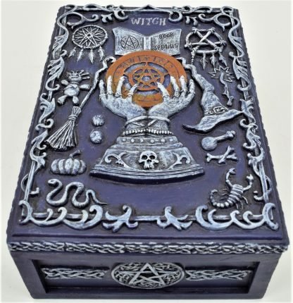 Purple Witchery Tarot Box - MarshallsHealthShop
