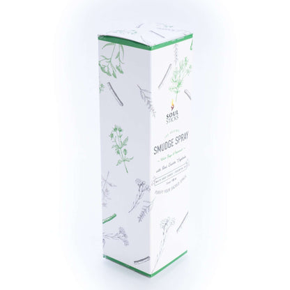 Quartz Infused White Sage and Peppermint Smudge Spray - MarshallsHealthShop
