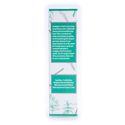 Quartz Infused W/Sage and Eucalyptus Smudge Spray - MarshallsHealthShop