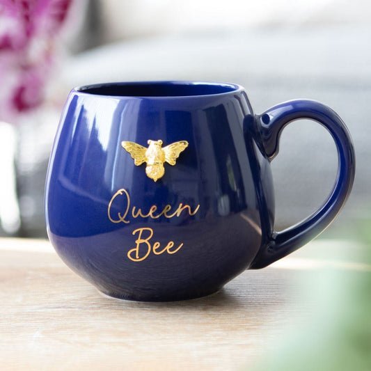 Queen Bee Rounded Mug - MarshallsHealthShop